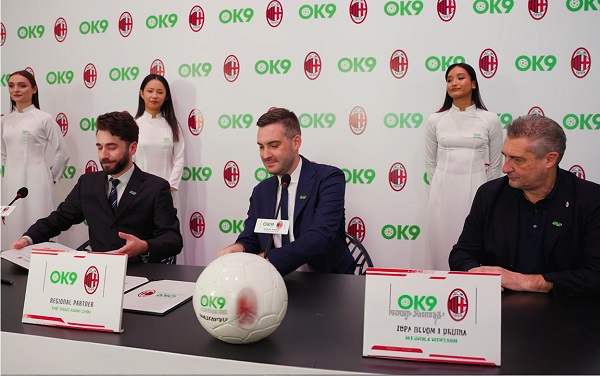OK9 Soceania ⚜️ Trang Chủ Uy Tín OK9.COM ✔️ Ưu Đãi Hot Tháng 10/2026 27 OK9 ký kết hợp tác cùng CLB AC Milan